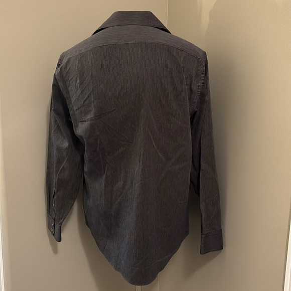 Black Brown Medium Button Up Shirt - Picture 2 of 6